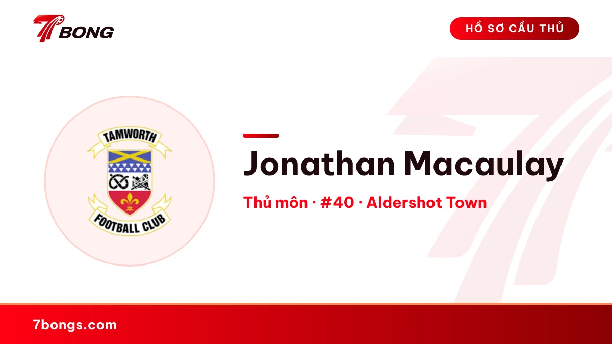 Jonathan Macaulay — Aldershot Town