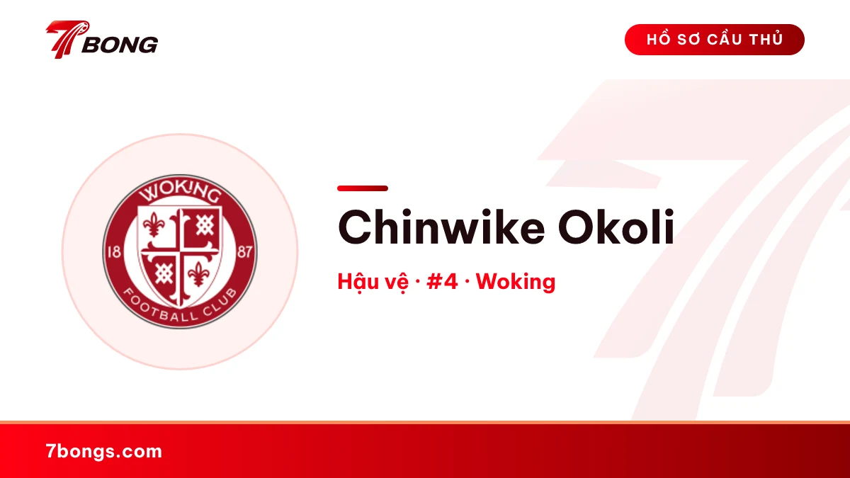Chinwike Okoli — Woking