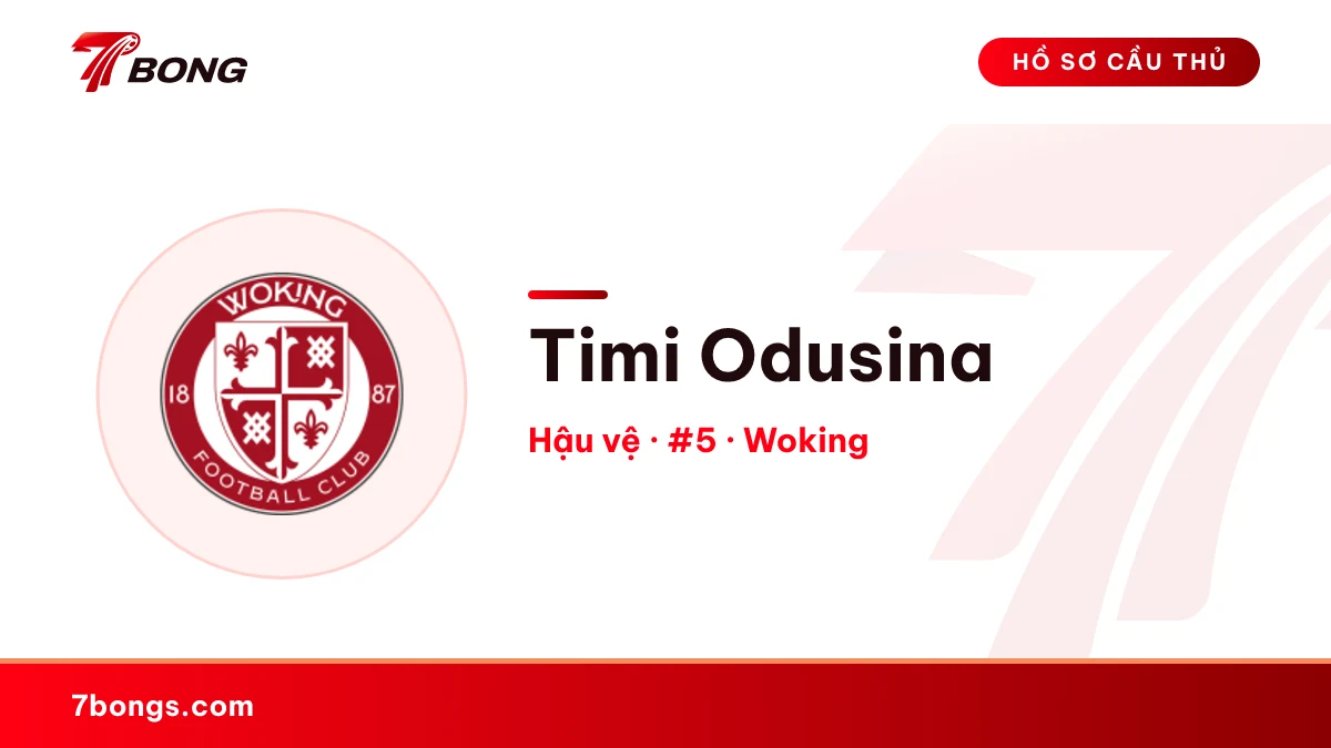 Timi Odusina — Woking