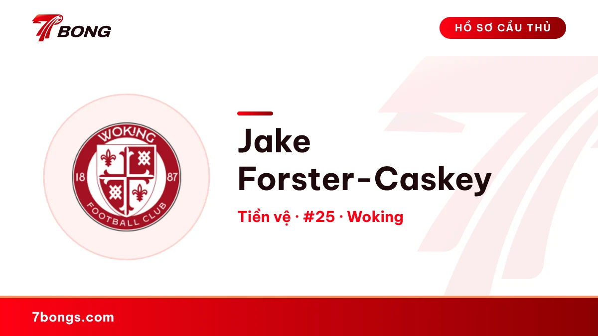 Jake Forster-Caskey — Woking