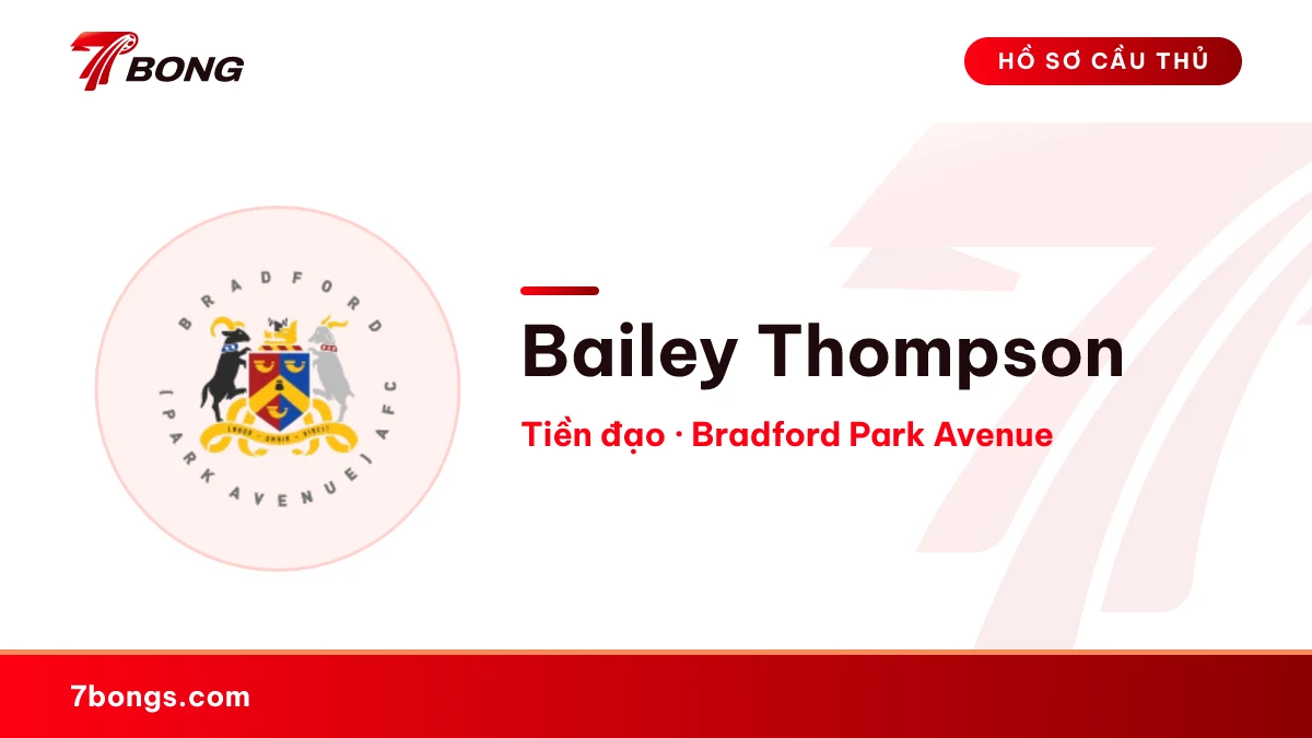Bailey Thompson — Bradford Park Avenue