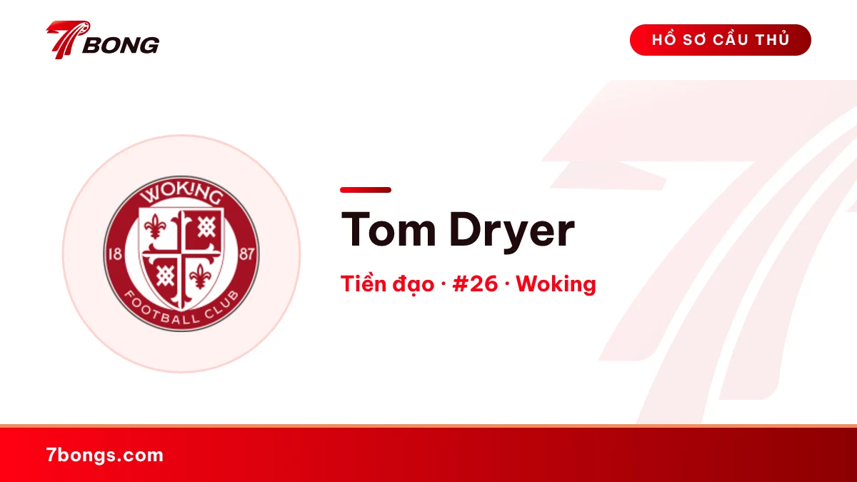 Tom Dryer — Woking