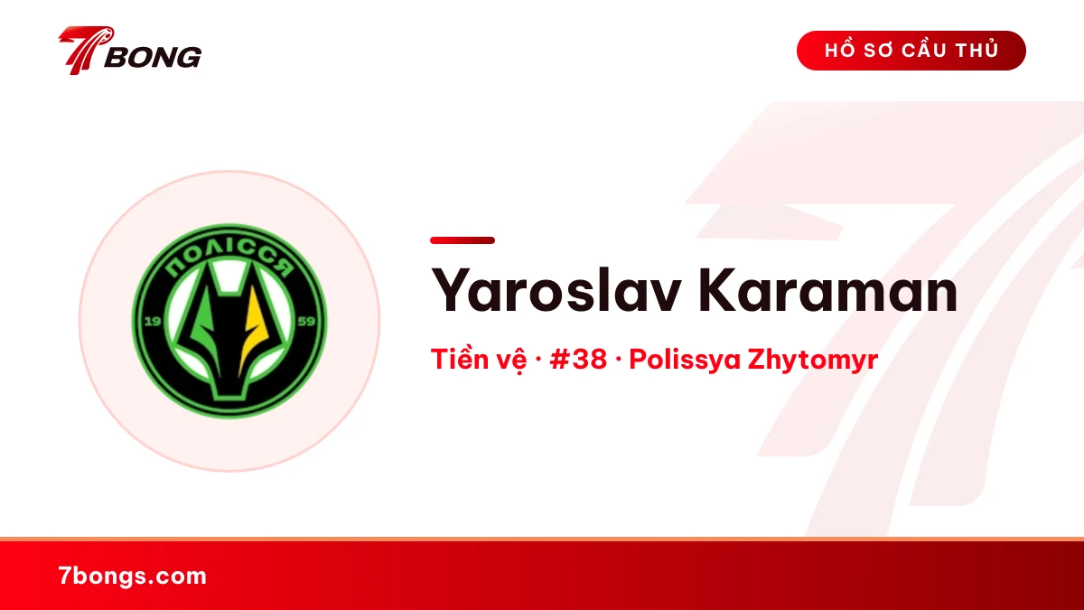 Yaroslav Karaman — Polissya Zhytomyr