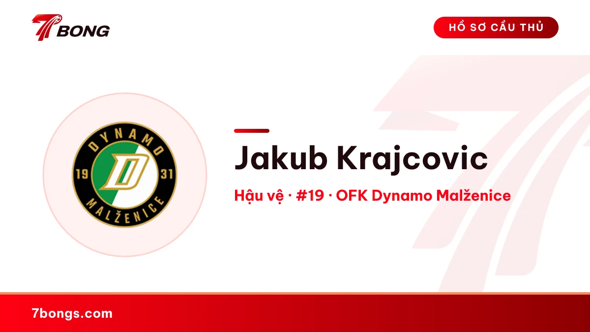 Jakub Krajcovic — OFK Dynamo Malženice