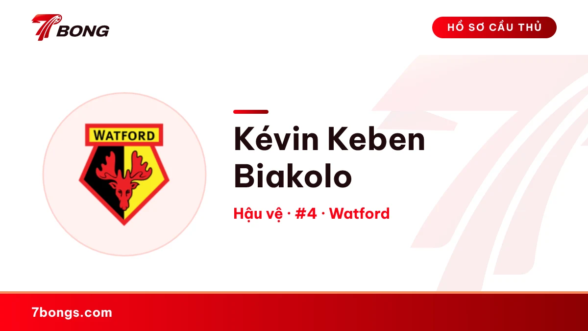 Kévin Keben Biakolo — Watford