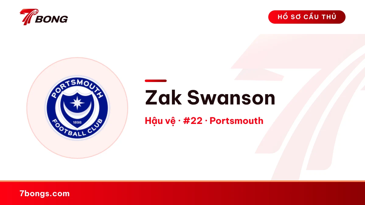 Zak Swanson — Portsmouth
