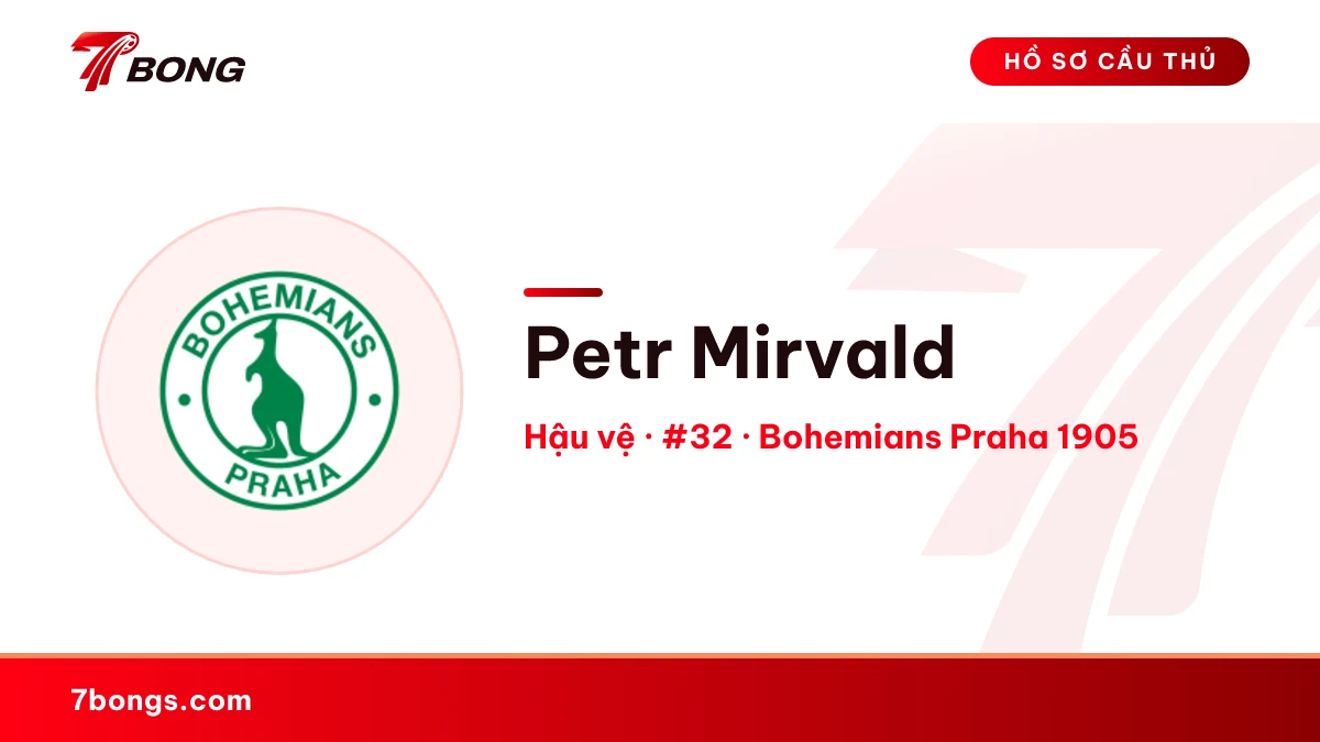 Petr Mirvald — Bohemians Praha 1905