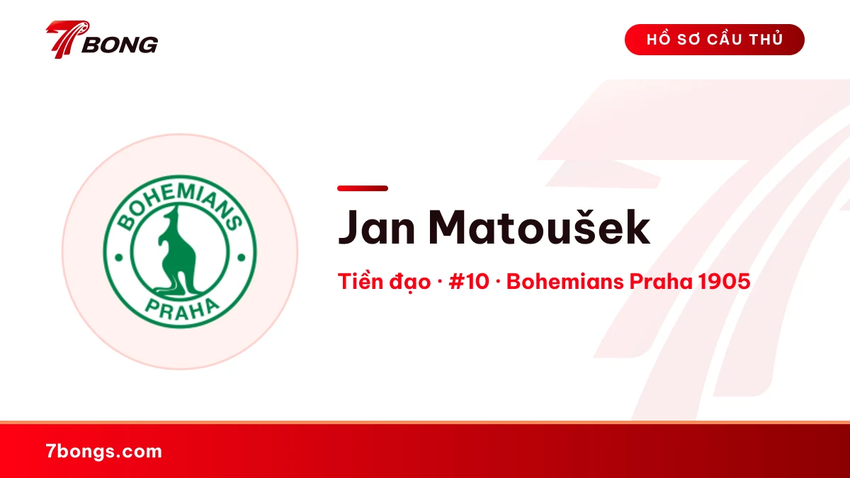 Jan Matoušek — Bohemians Praha 1905