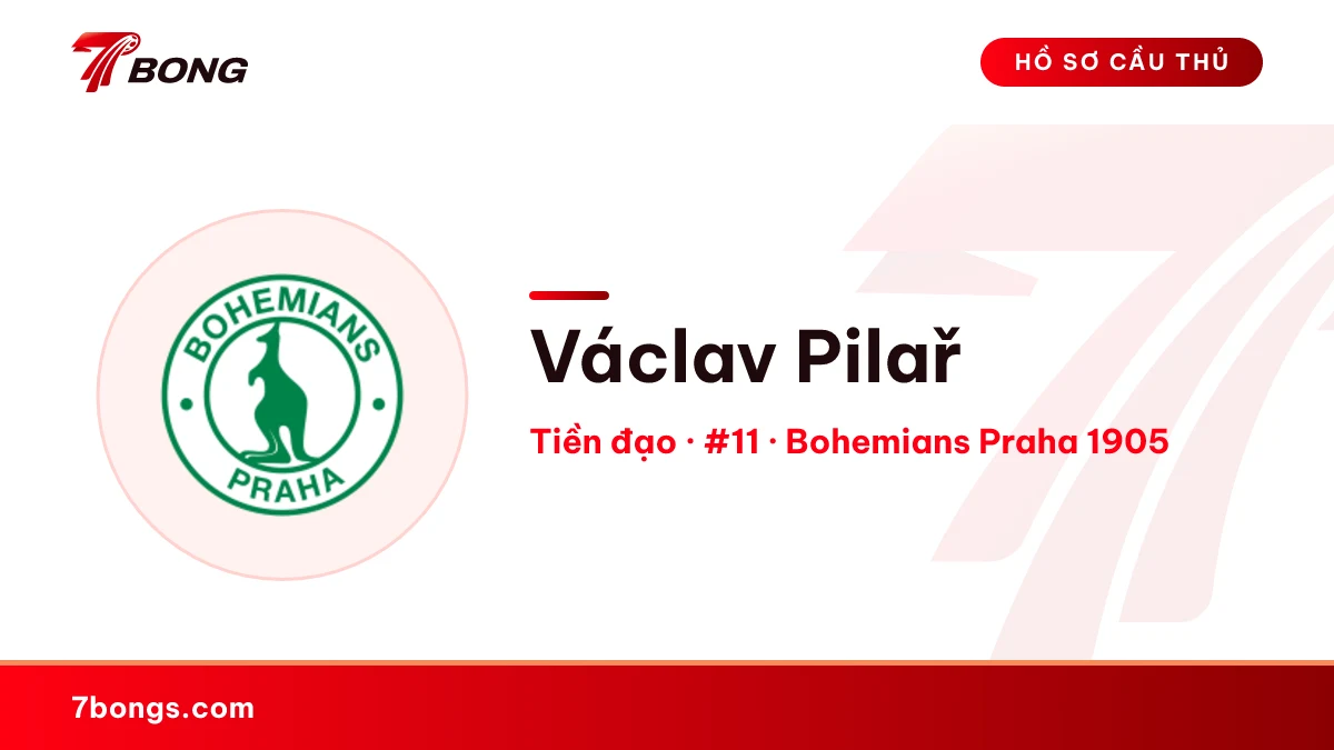 Václav Pilař — Bohemians Praha 1905