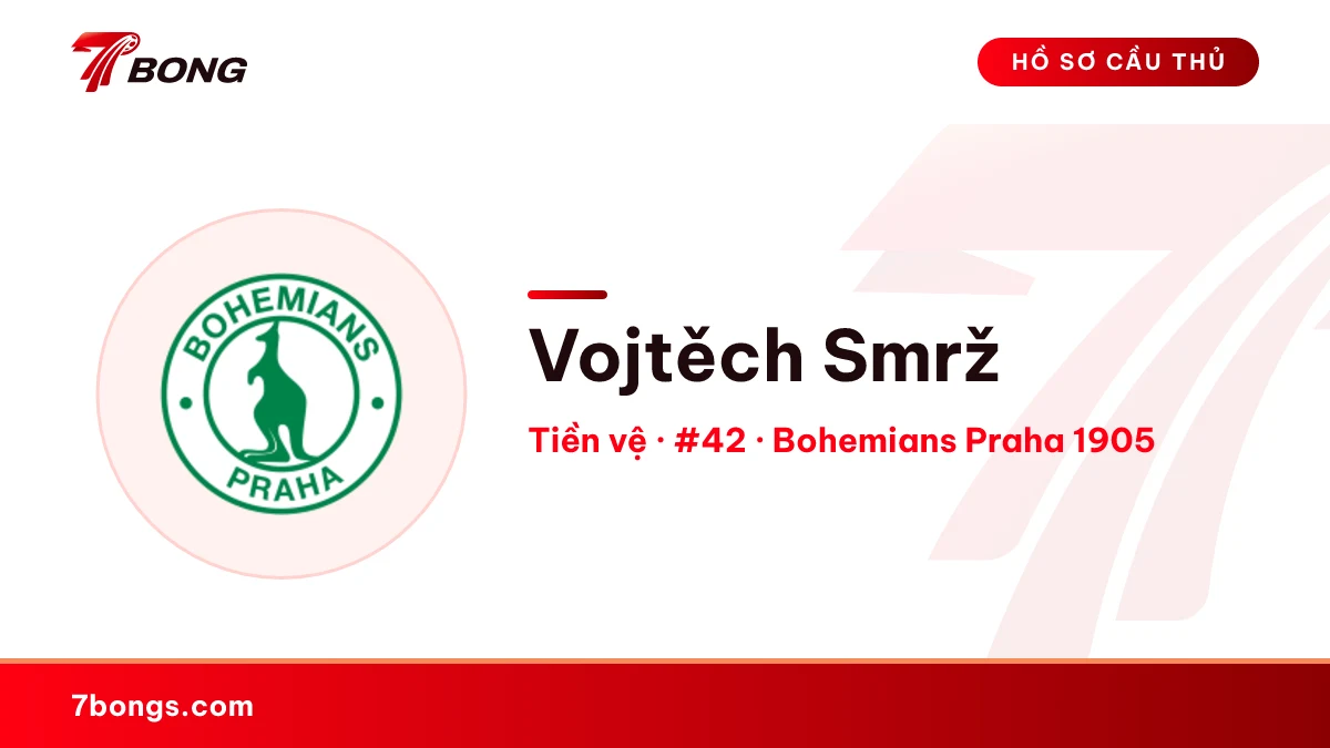 Vojtěch Smrž — Bohemians Praha 1905