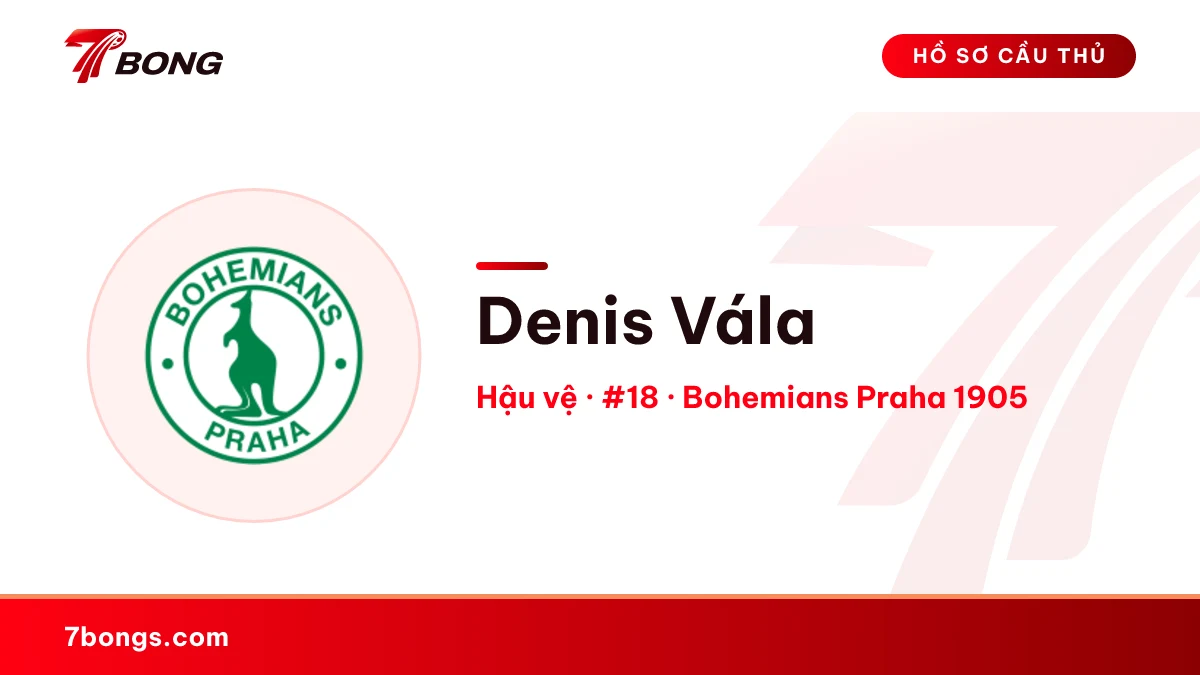 Denis Vála — Bohemians Praha 1905