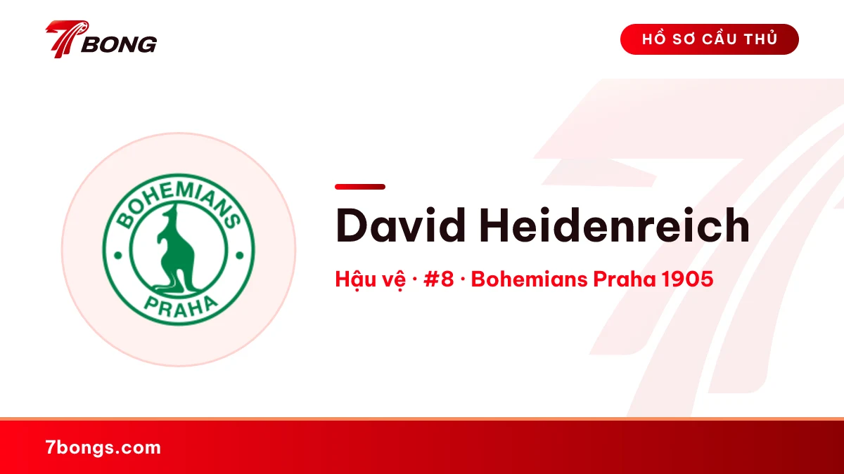David Heidenreich — Bohemians Praha 1905