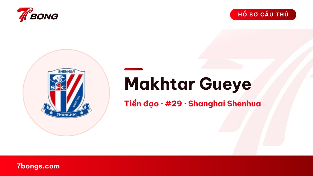 Makhtar Gueye — Shanghai Shenhua