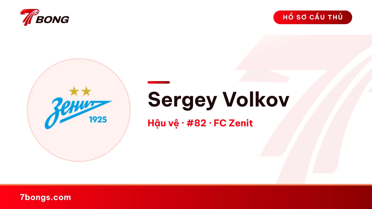 Sergey Volkov — FC Zenit