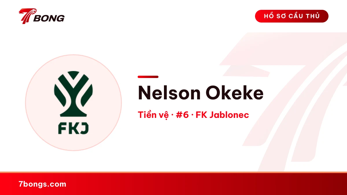 Nelson Okeke — FK Jablonec
