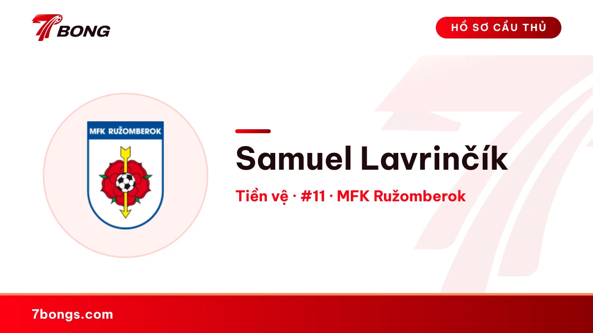 Samuel Lavrinčík — MFK Ružomberok