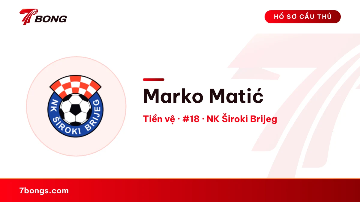 Marko Matić — NK Široki Brijeg
