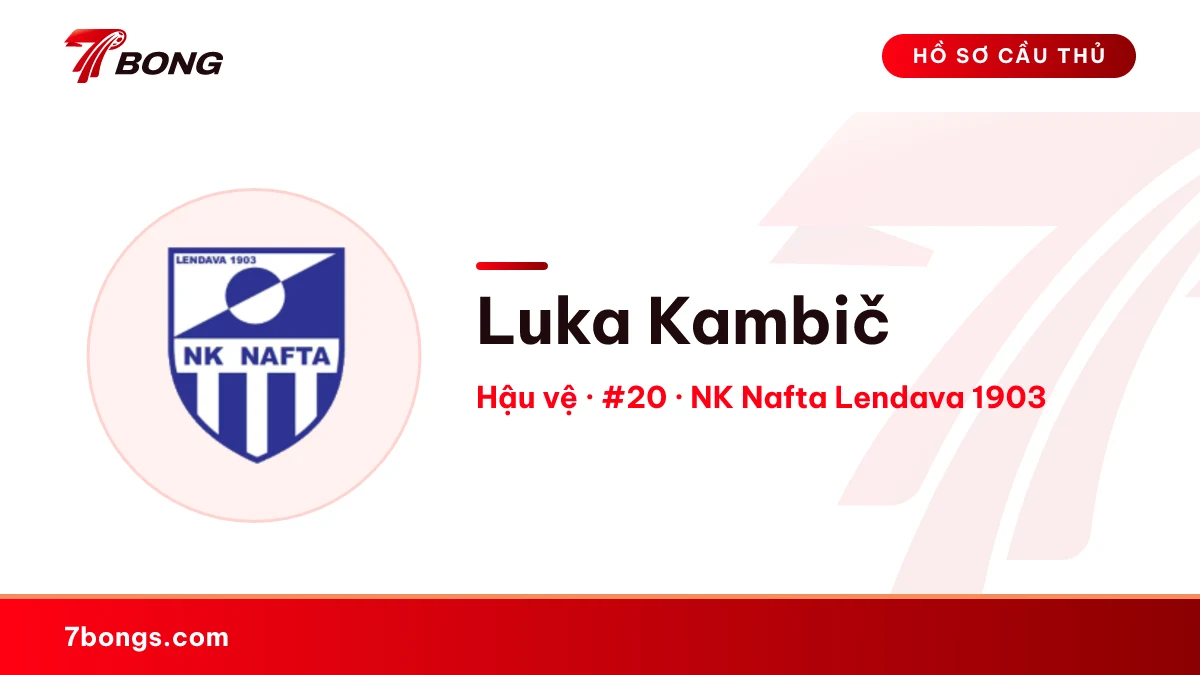 Luka Kambič — NK Nafta Lendava 1903
