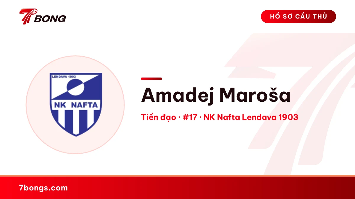 Amadej Maroša — NK Nafta Lendava 1903