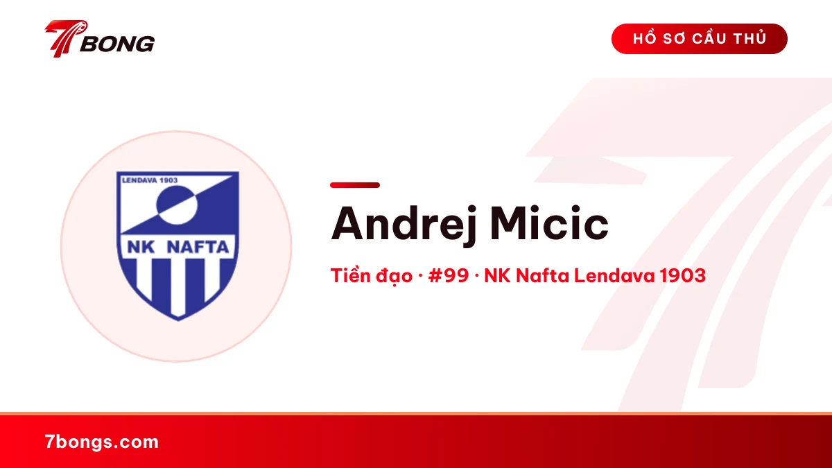 Andrej Micic — NK Nafta Lendava 1903