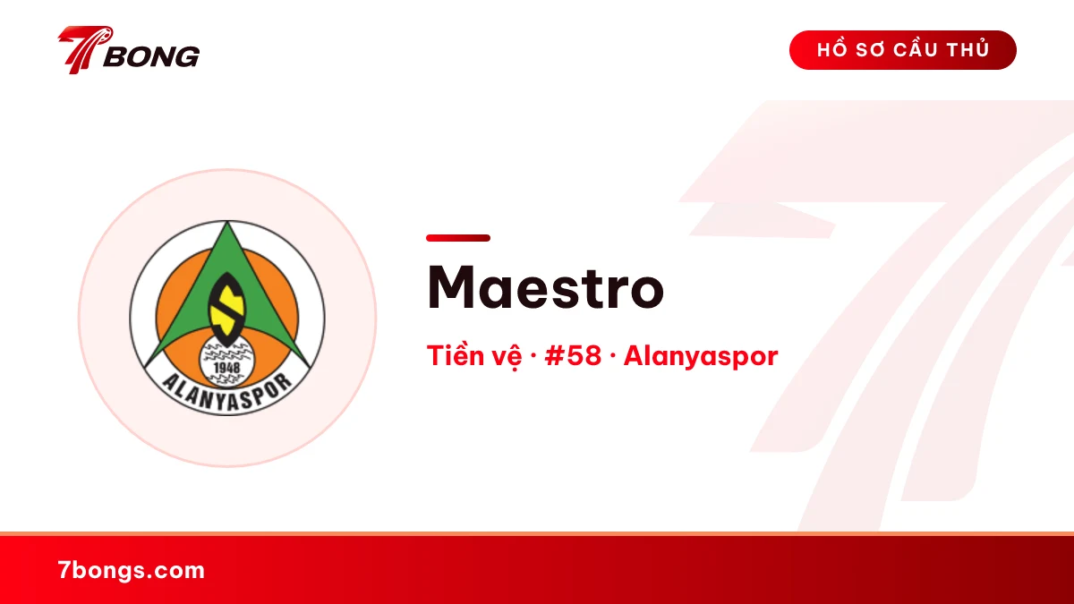 Maestro — Alanyaspor