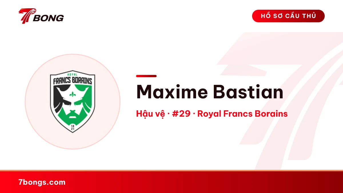 Maxime Bastian — Royal Francs Borains