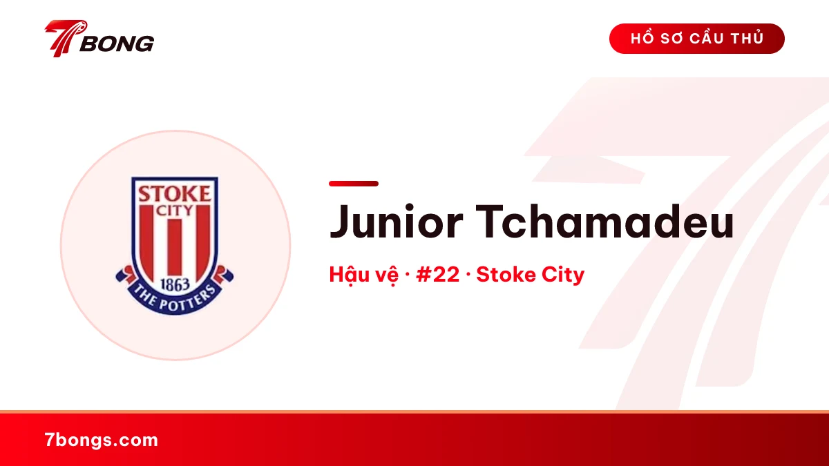 Junior Tchamadeu — Stoke City