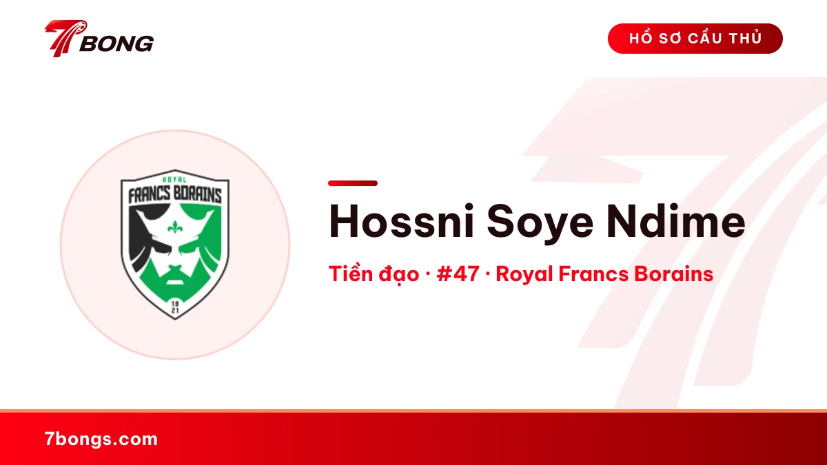 Hossni Soye Ndime — Royal Francs Borains