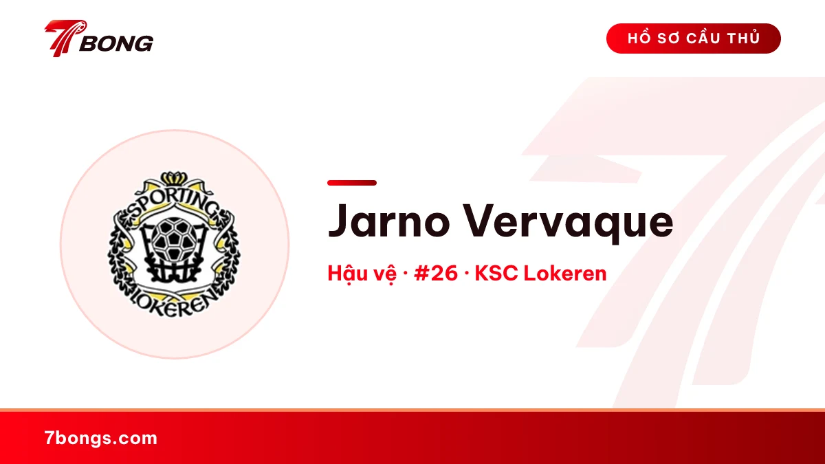 Jarno Vervaque — KSC Lokeren