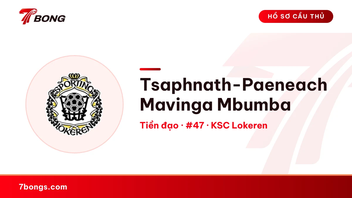 Tsaphnath-Paeneach Mavinga Mbumba — KSC Lokeren