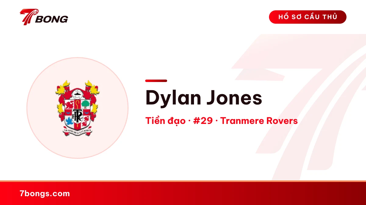 Dylan Jones — Tranmere Rovers