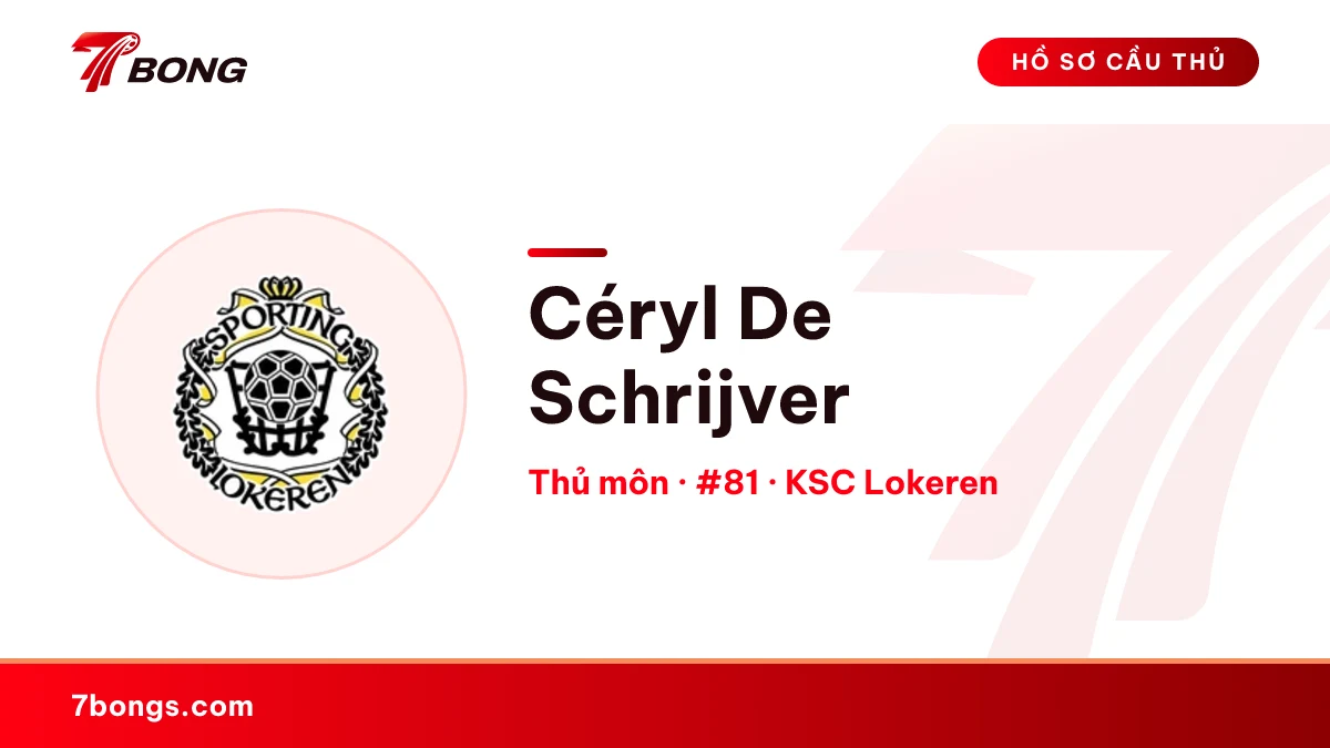 Céryl De Schrijver — KSC Lokeren