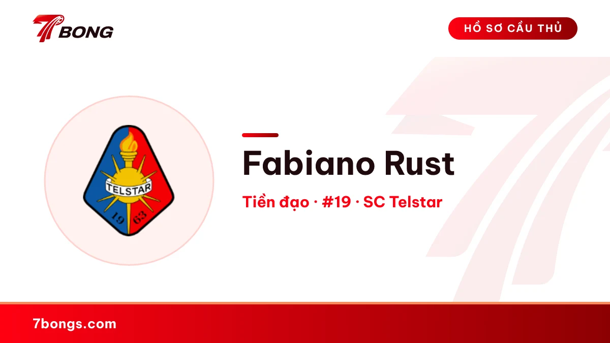 Fabiano Rust — SC Telstar