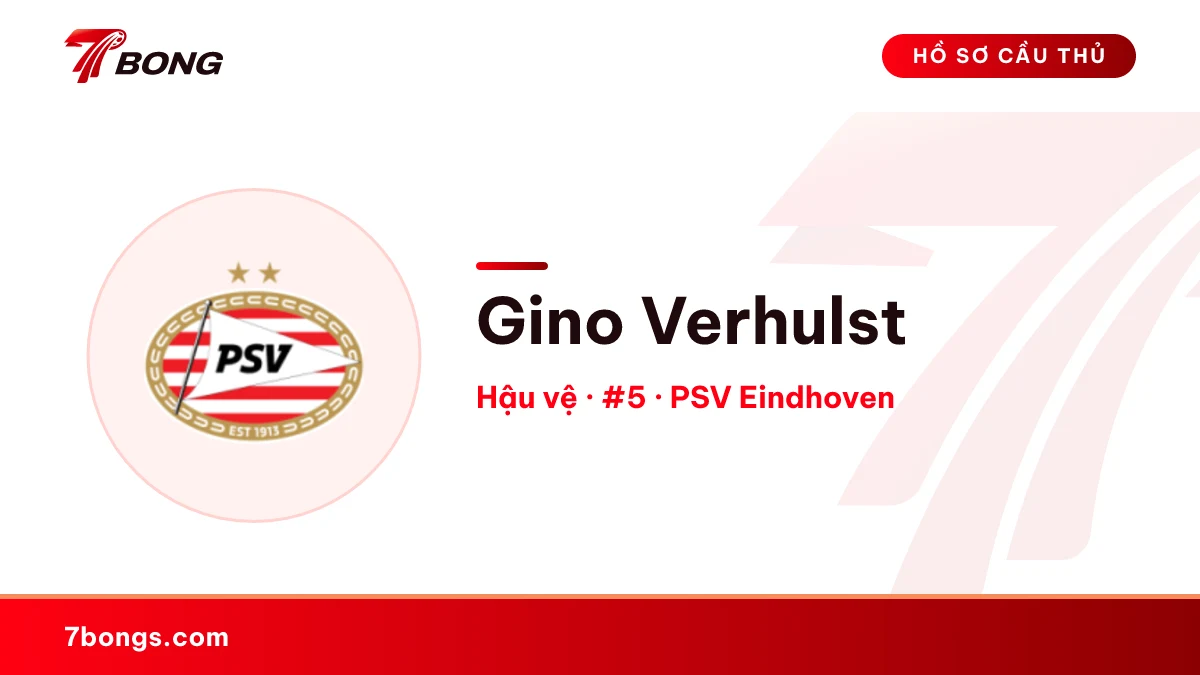 Gino Verhulst — PSV Eindhoven