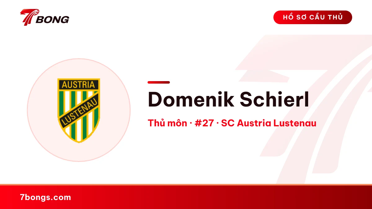 Domenik Schierl — SC Austria Lustenau