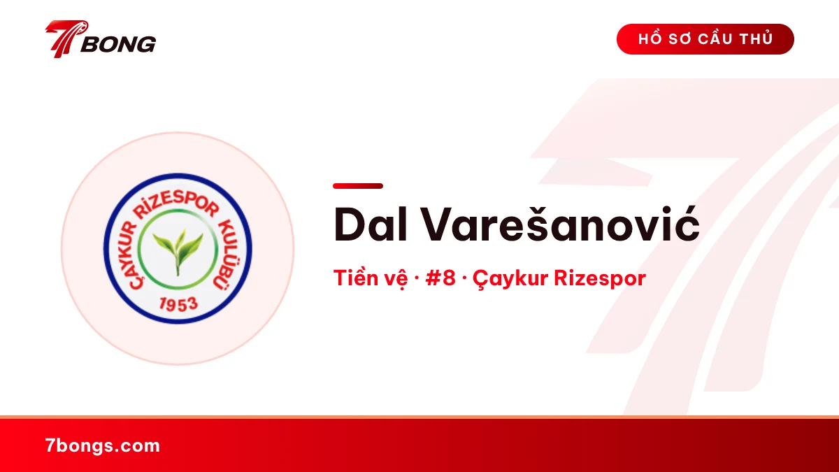 Dal Varešanović — Çaykur Rizespor