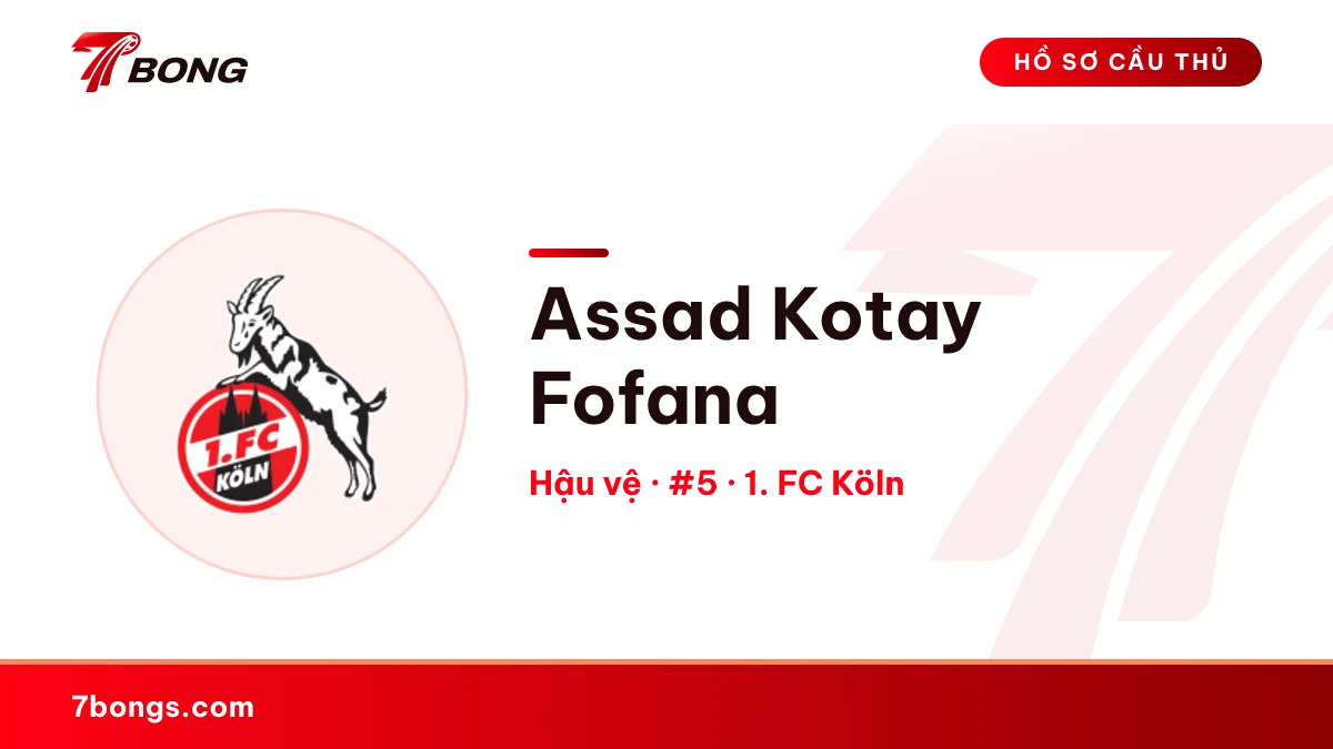 Assad Kotay Fofana — 1. FC Köln