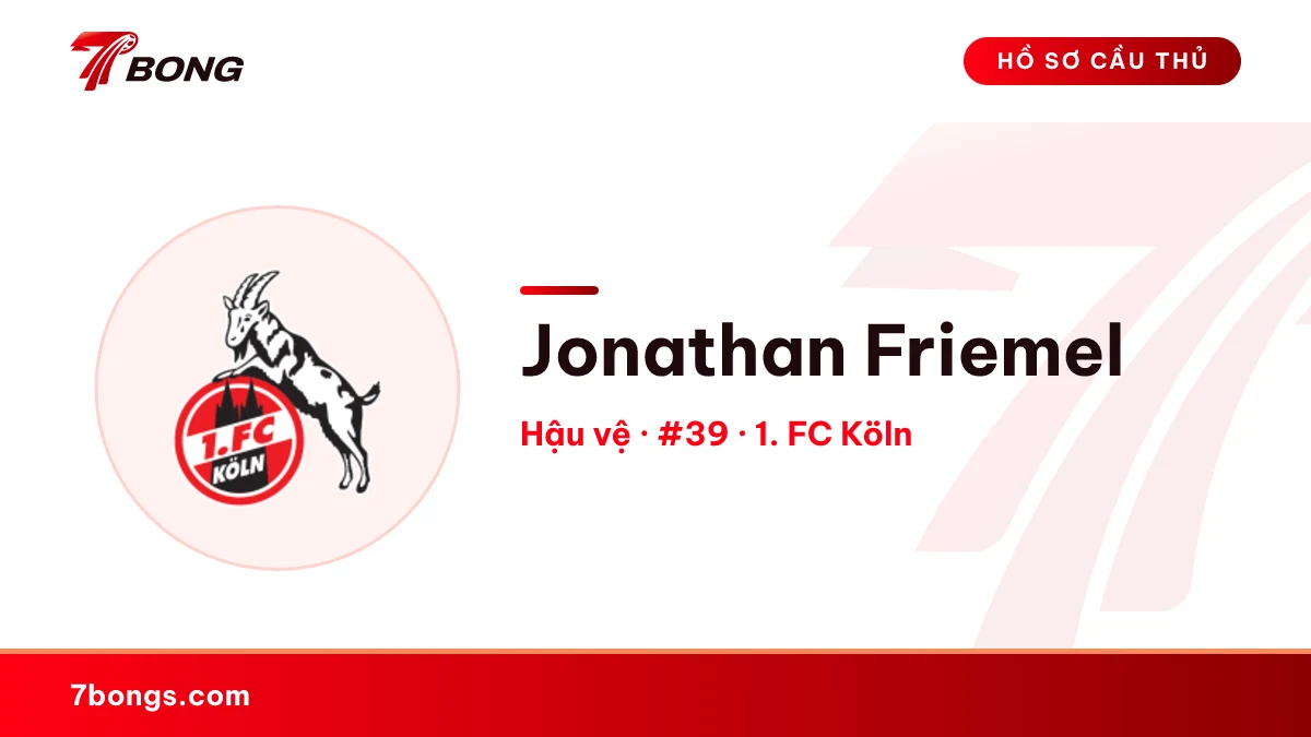 Jonathan Friemel — 1. FC Köln
