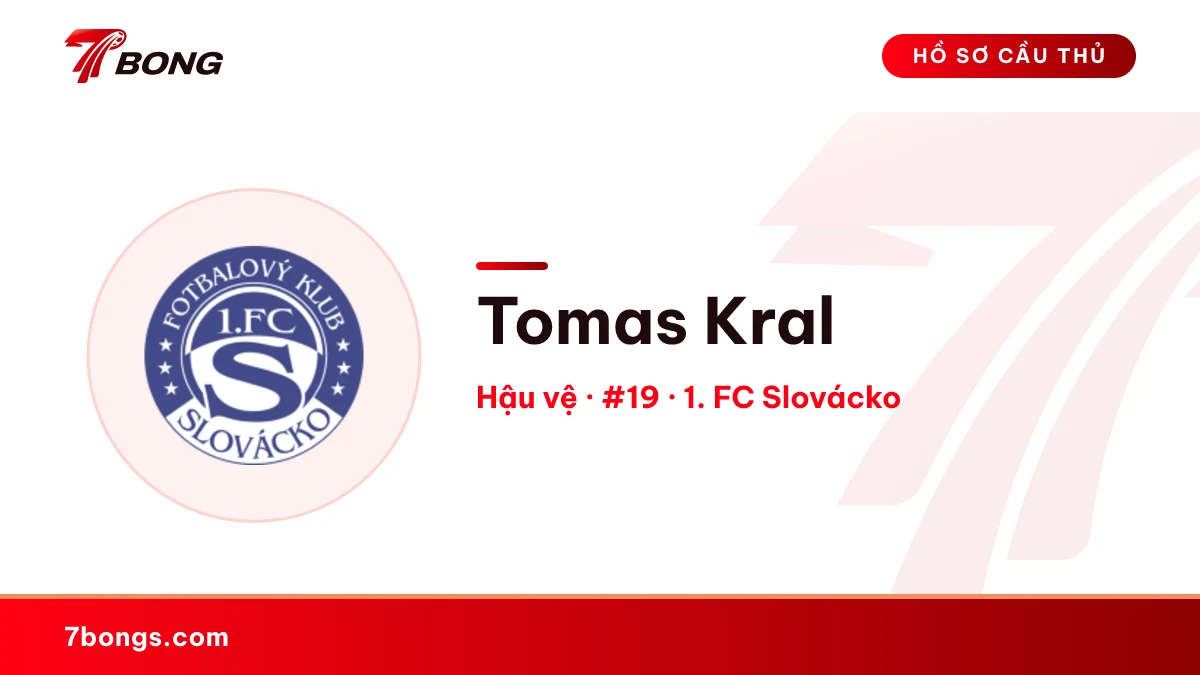 Tomas Kral — 1. FC Slovácko