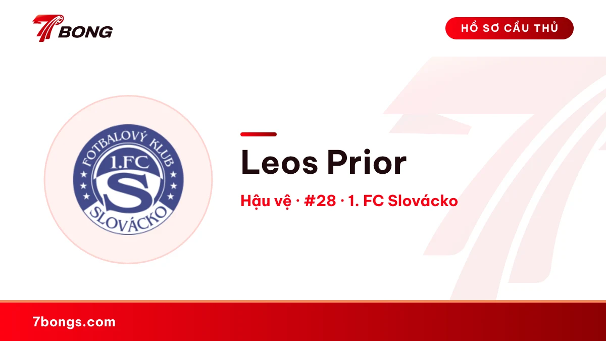 Leos Prior — 1. FC Slovácko