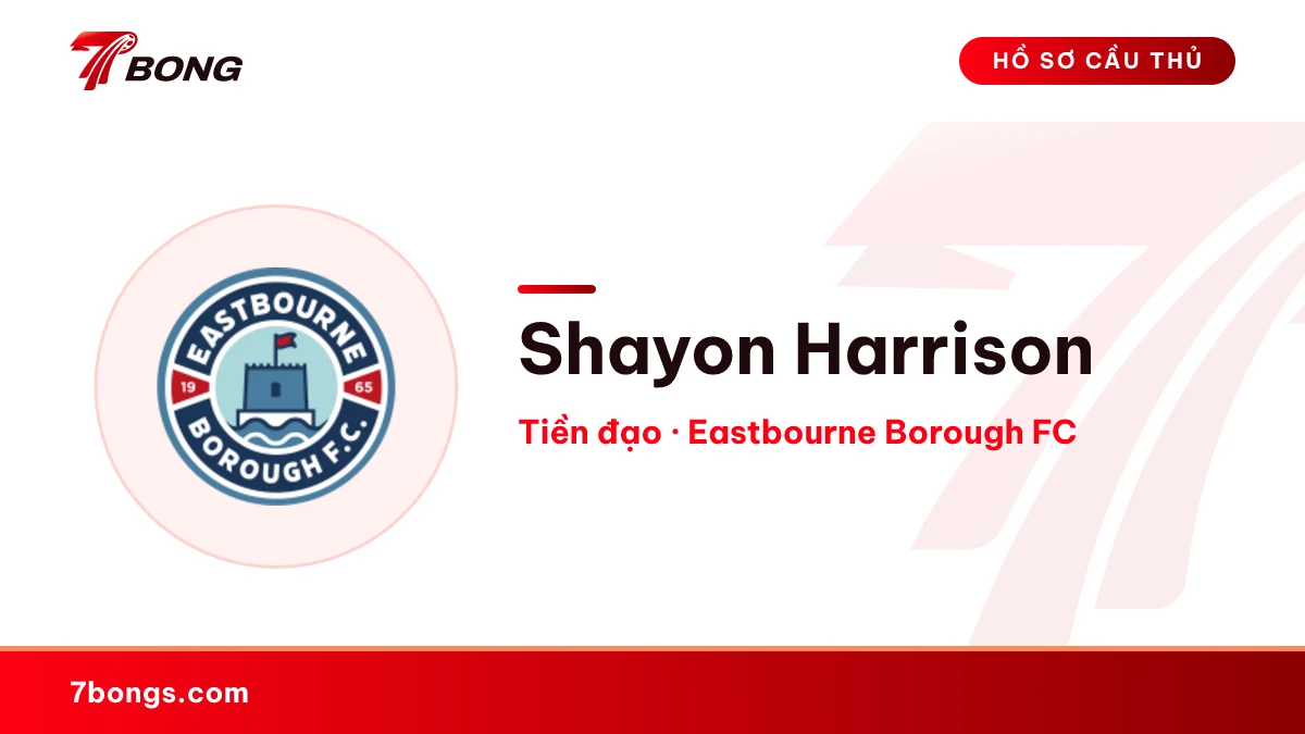 Shayon Harrison — Eastbourne Borough FC