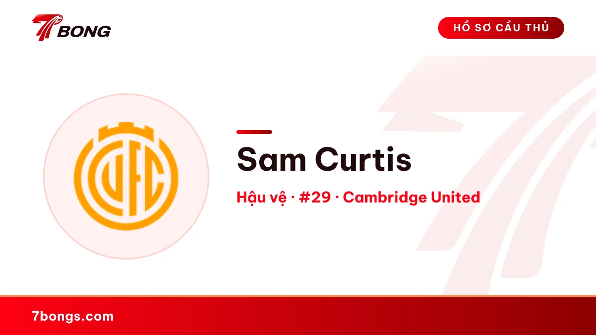 Sam Curtis — Cambridge United