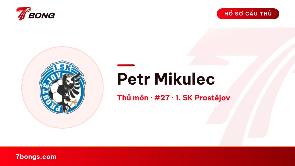Petr Mikulec — 1. SK Prostějov