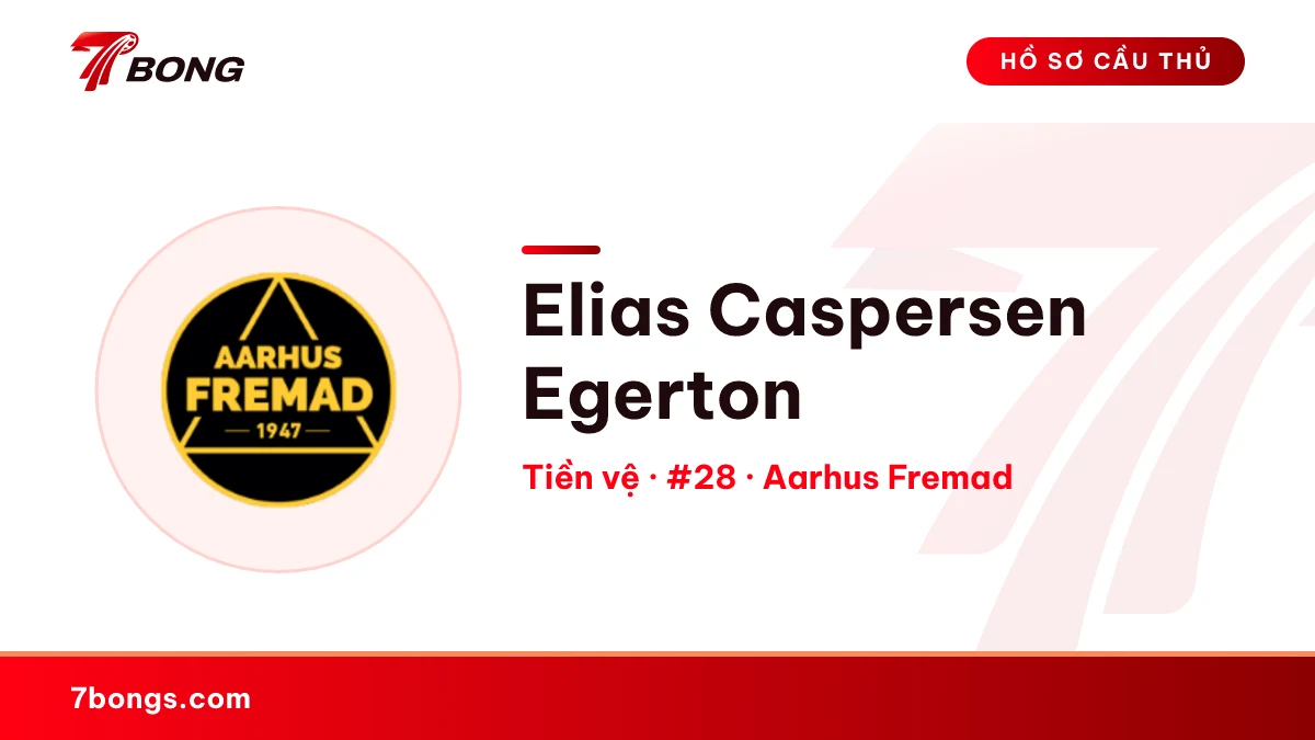 Elias Caspersen Egerton — Aarhus Fremad