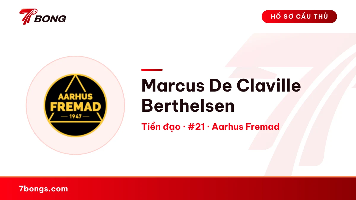 Marcus De Claville Berthelsen — Aarhus Fremad