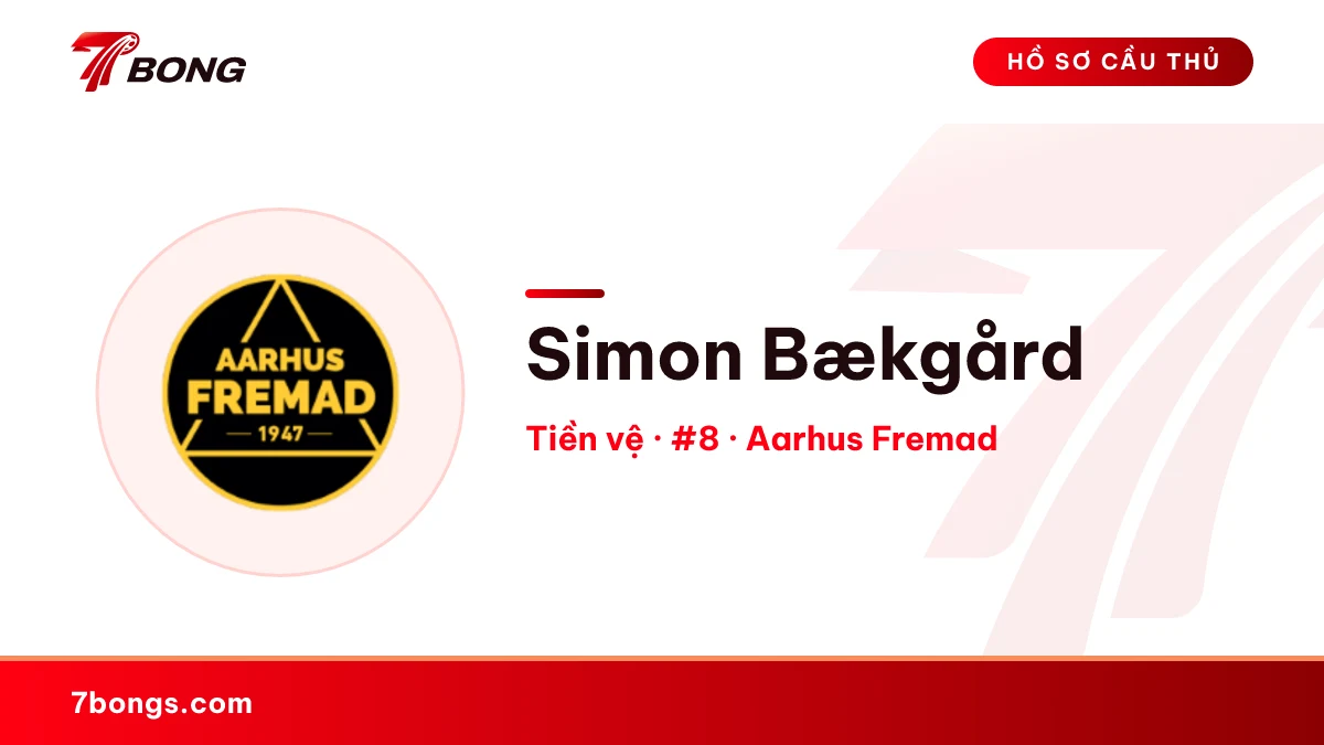 Simon Bækgård — Aarhus Fremad