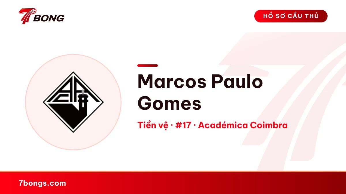 Marcos Paulo Gomes — Académica Coimbra