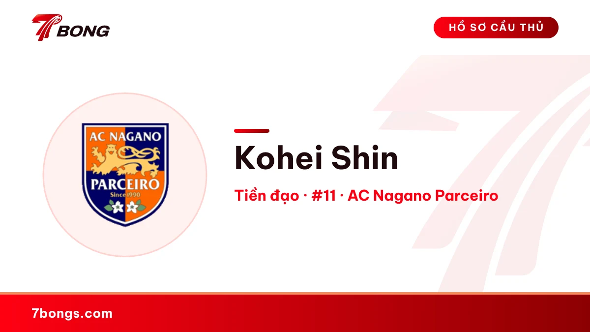 Kohei Shin — AC Nagano Parceiro