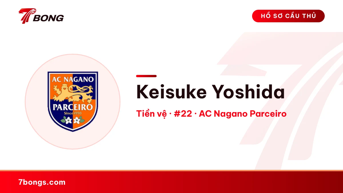 Keisuke Yoshida — AC Nagano Parceiro