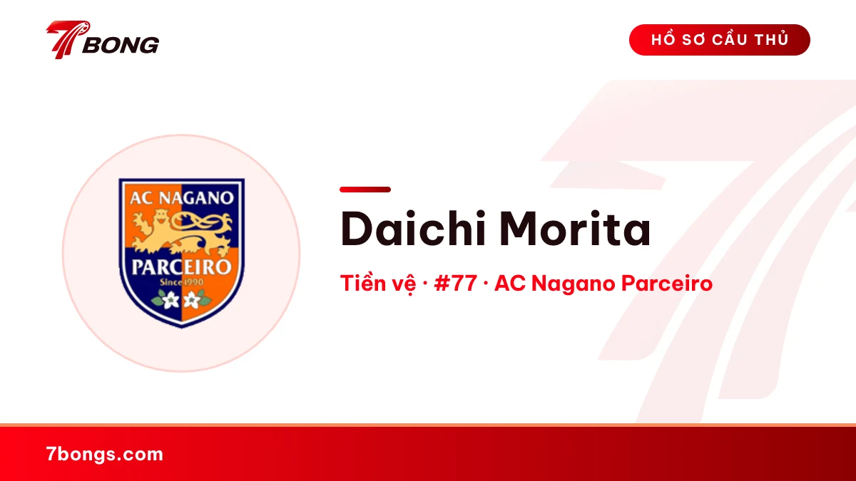 Daichi Morita — AC Nagano Parceiro